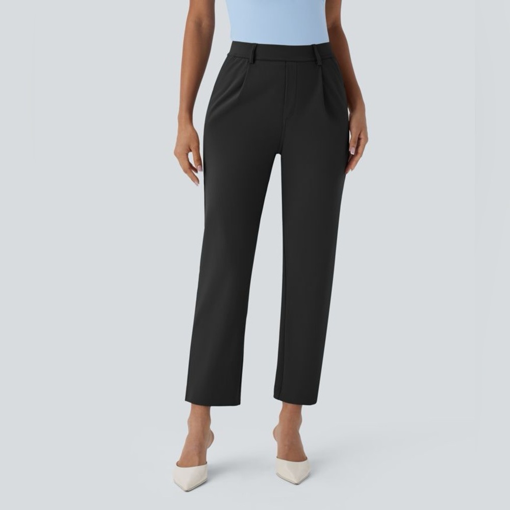 HALARA Black Wide Leg Pants